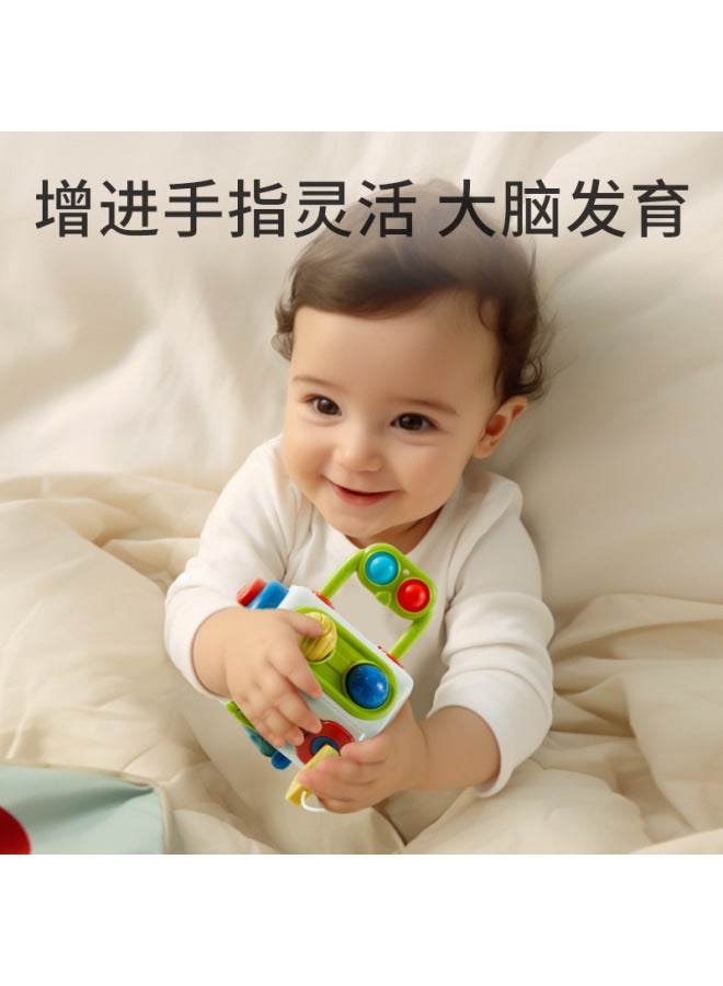 Baby Baby Busy Ball Montessori Early Education Hexaoctahedron Multi-function Hand Grab Ball Box Educational Toys 1-3 Years Old - Image 3